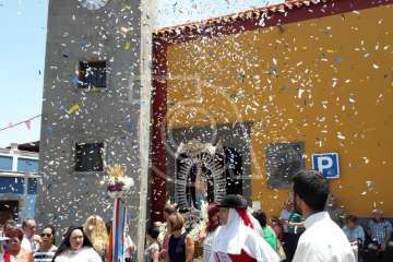 Telde rinde honores a su alcaldesa perpetua (Foto Miguel Florido)
